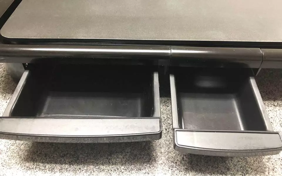 electric griddle drip tray